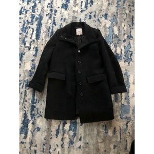 Zara Wool Black Coat